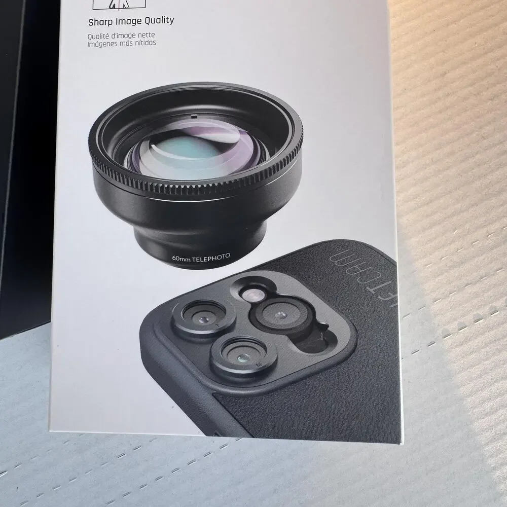 ShiftCam LensUltra 60mm Telephoto Lens 2x Mobile Phone Camera Open Box